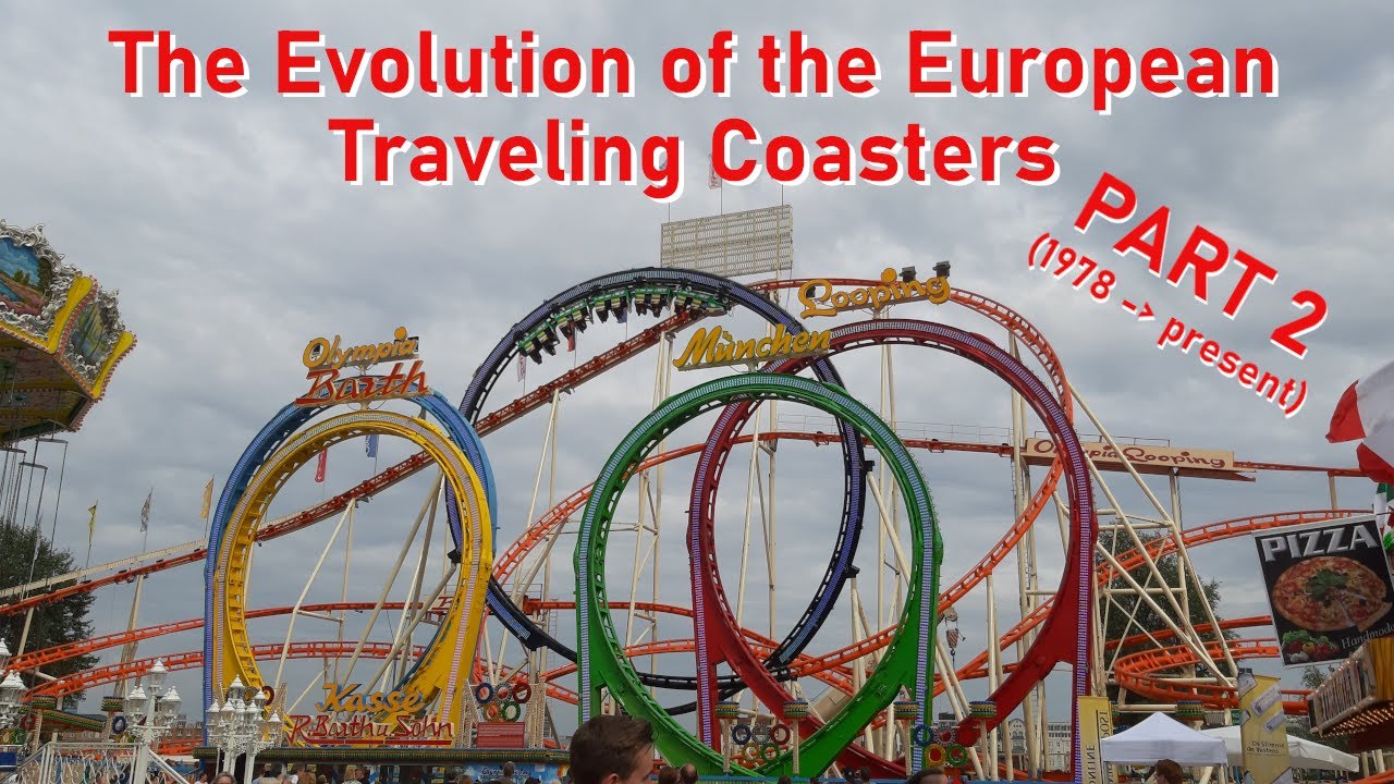 The Evolution of Traveling Roller Coasters in Europe - Part 2 (1978 - present)