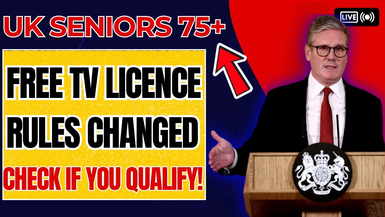BREAKING: Free TV Licence Rules Change for UK Seniors 75+ &ndash; Check If You Qualify!