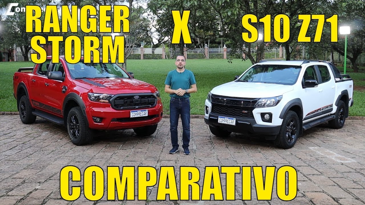Ford Ranger Storm x Chevrolet S10 Z71 - Comparativo Completo
