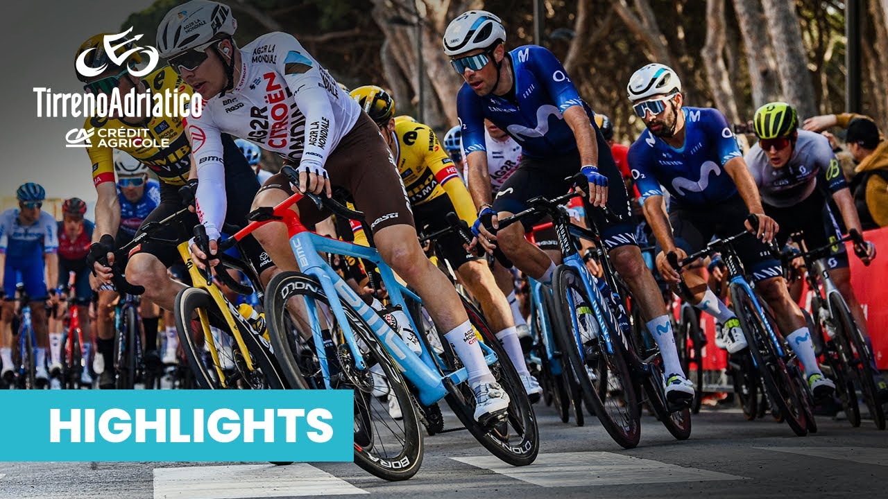 Tirreno Adriatico 2023 | Stage 2 | Highlights I Camaiore - Follonica