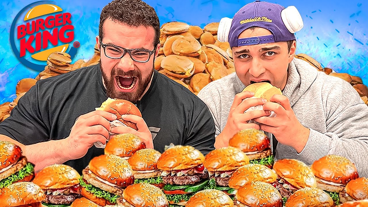 BURGER KING TÜM HAMBURGERLERİ GÖMDÜK! @GorilFaruk