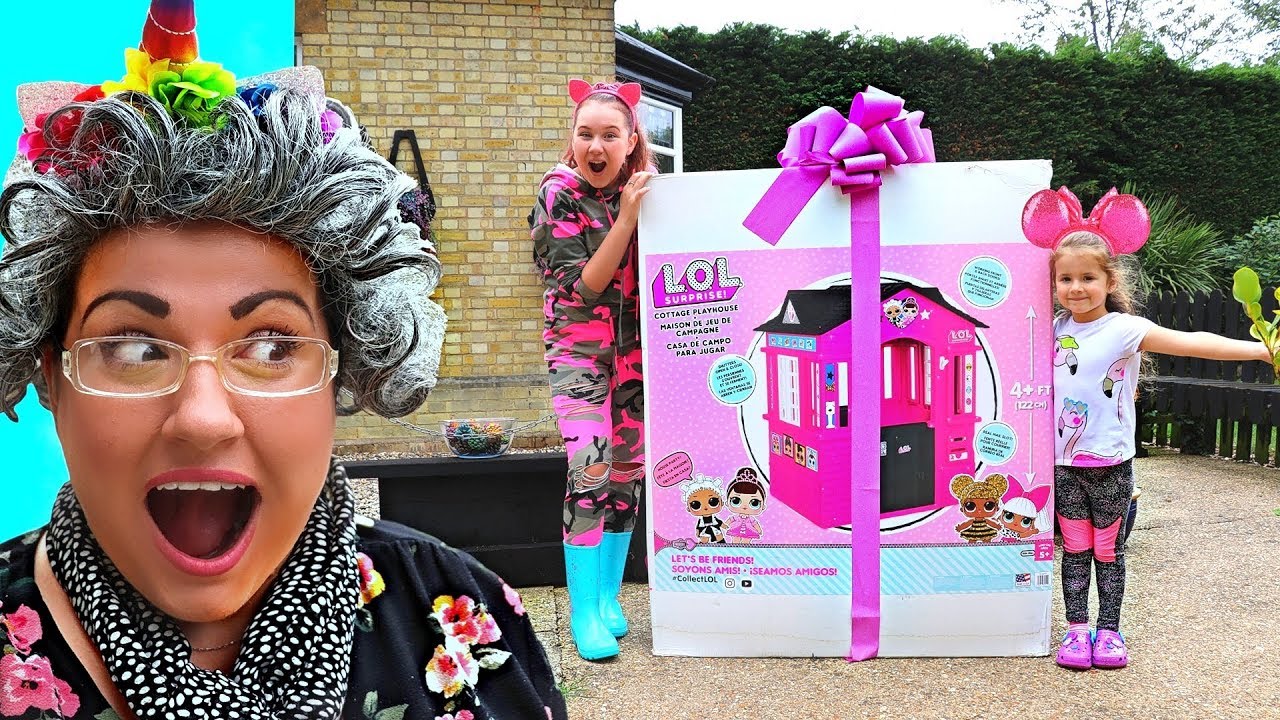 Ruby Pretend Play with PINK Kids PlayHouse Toy