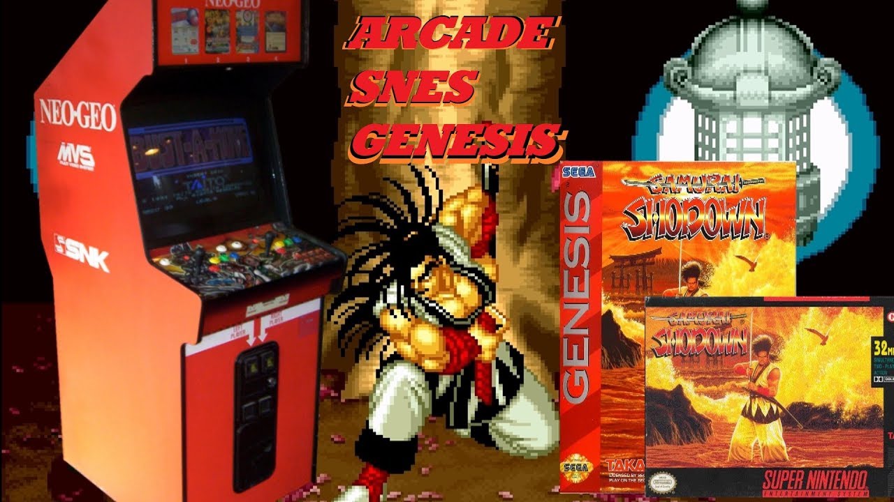 SAMURAI SHODOWN - SNES to GENESIS to MVS
