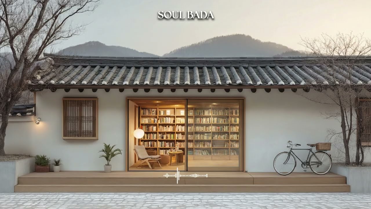 ☕️ 한옥 북카페, 그냥 틀어두기 좋은 아침 음악  | 잔잔한 감성 팝 발라드