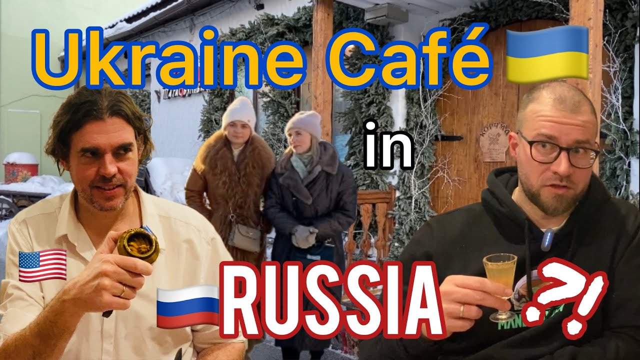 🇺🇦 UKRAINIAN Restaurant in MOSCOW ?!🇷🇺 @Igorinrussia  AMERICANS and a SOVIET Man investigate!