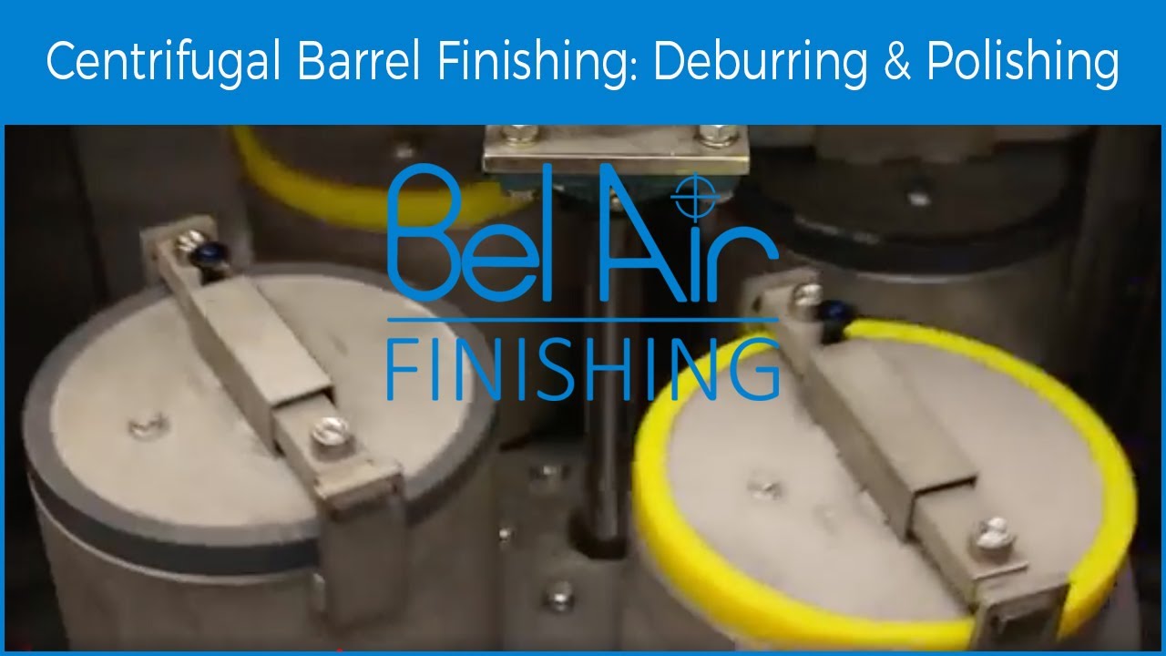 Centrifugal Barrel Finishing: Hi-Energy Deburring & Polishing