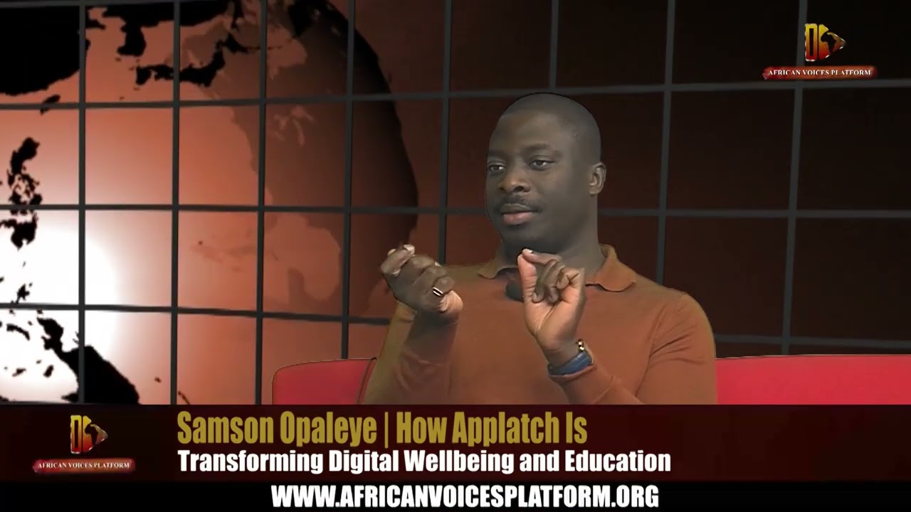 Samson Opaleye | How Applatch Is Transforming Digital Wellbeing and Education