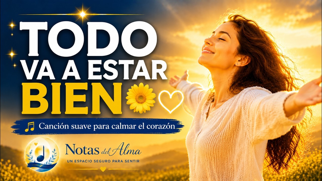 Todo va a estar bien 🌼💛 | Canción suave para calmar el corazón