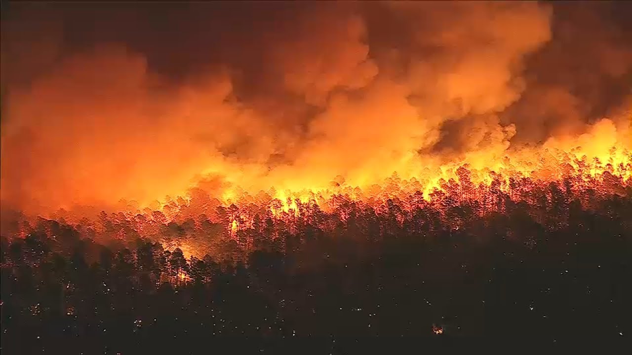 New Jersey wildfire threatens homes, forces evacuations