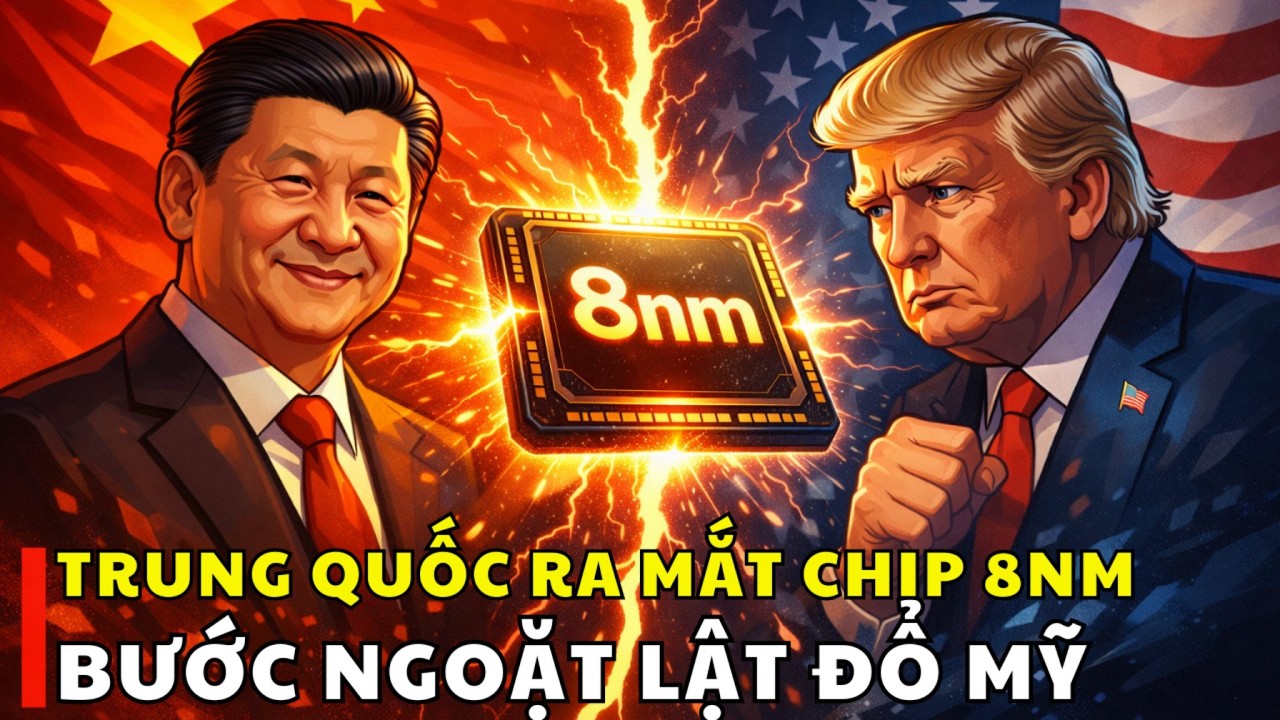 Trung Quốc Ra Mắt Chip 8nm: Bước Ngoặt Công Nghệ Thách Thức Mỹ Và Phương Tây