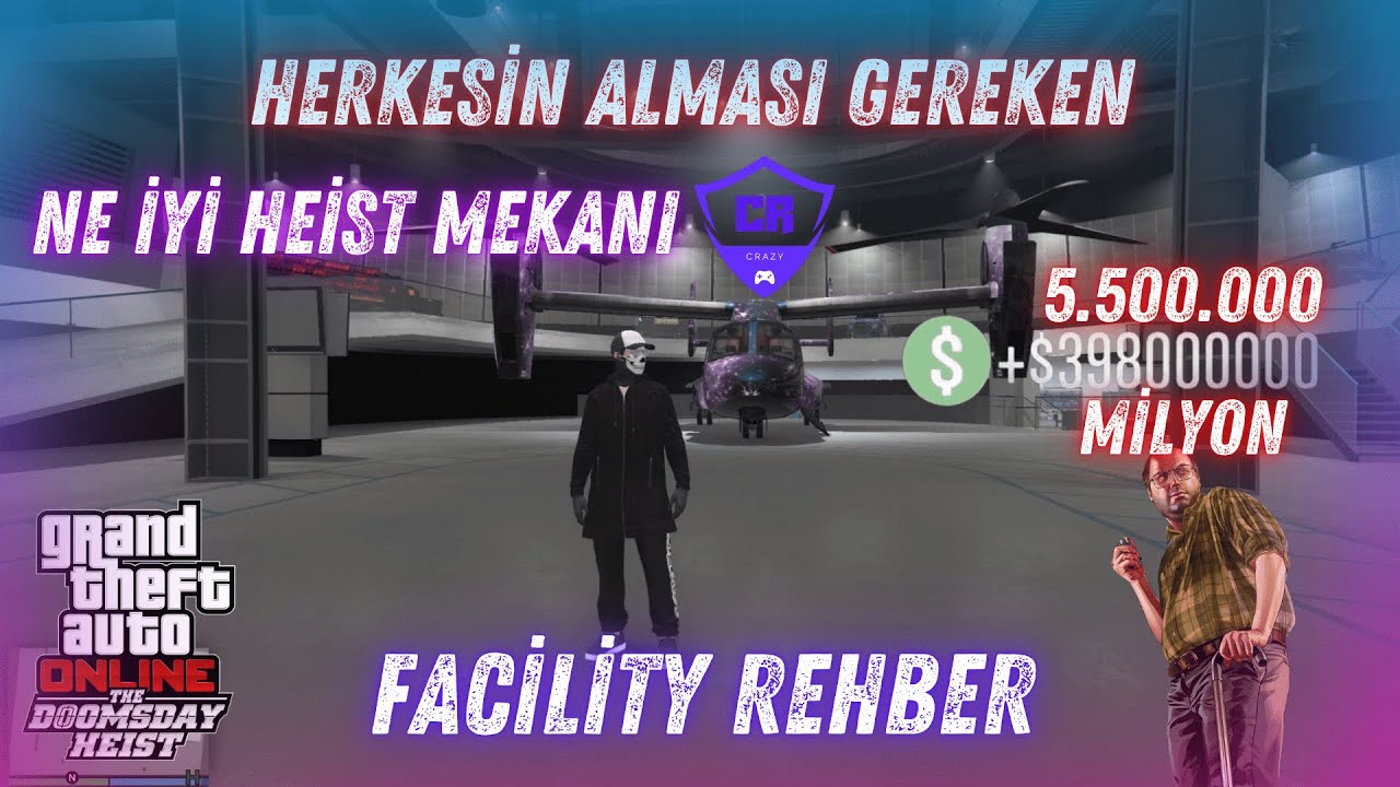 GTA 5 Online | Facility Nedir? 5 Milyon $ Kazanmak İçin Rehber!