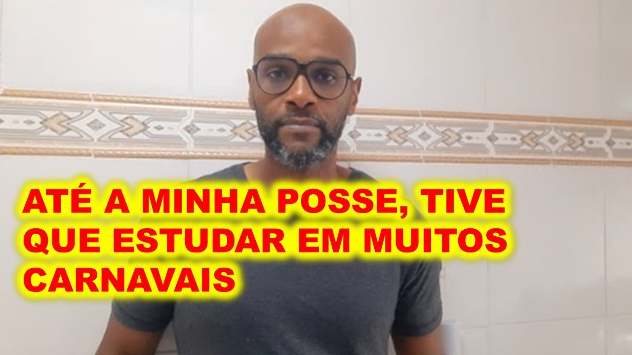 Concurso público : até a minha posse, tive que estudar em muitos carnavais