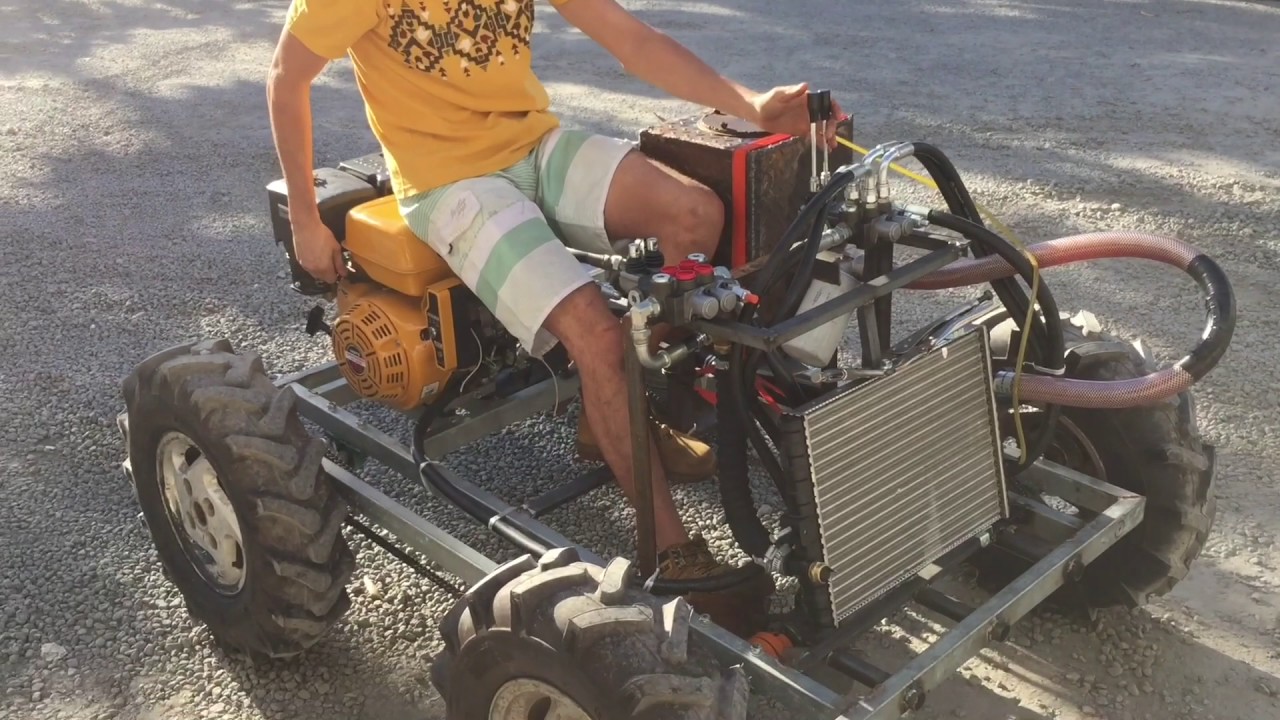 Apresentação Hidropress -- Mini-trator Hidraulico 4X4