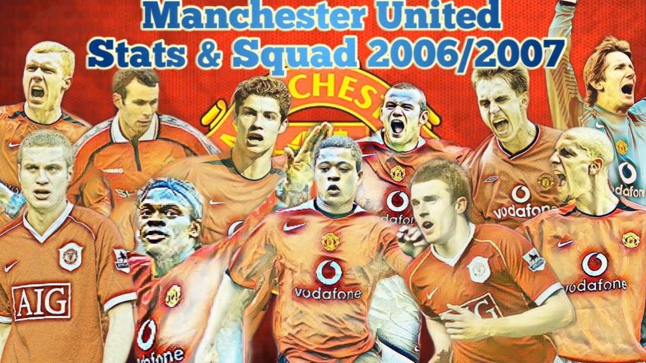 Manchester United Squad Stats & Bio 2006/2007