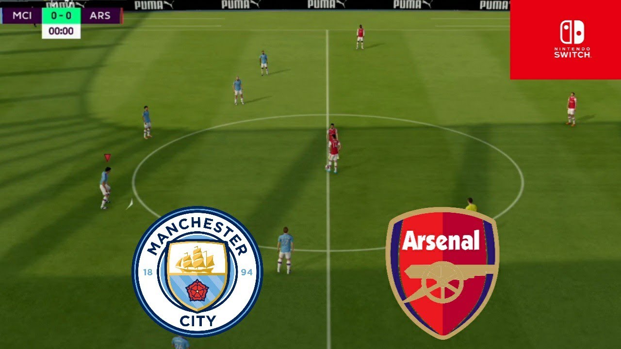 Play FIFA 20 on nintendo switch - M City v Arsenal