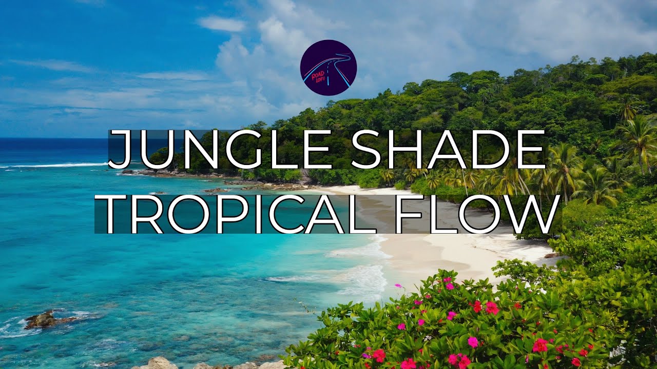 🏝️🌿 Lo‑Fi Jazz by the Hidden Tropic Shore | Palm Shade, Sea Light, and the Drift of Green Silence
