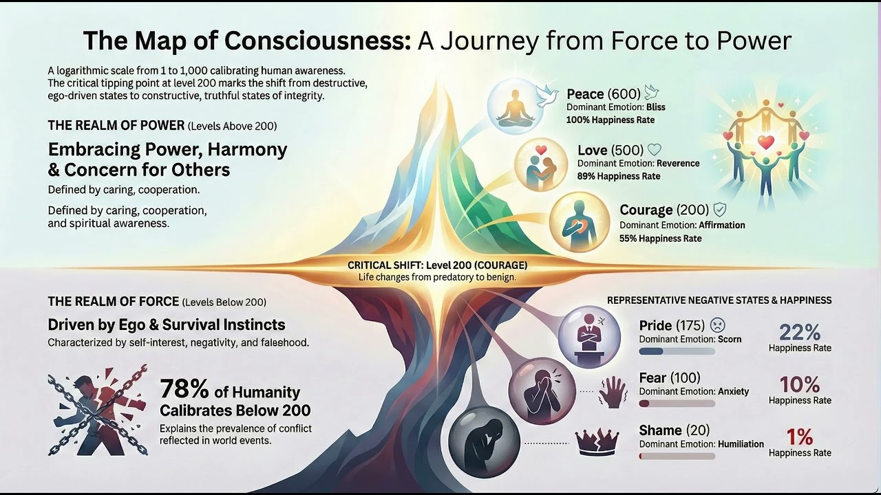 Podcast Ep #03 - Transcending the Levels of Consciousness: The Stairway to Enlightenment