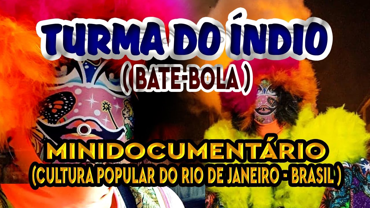 Turma do Índio (Bate-bola) 2022 Minidocumentário (ORIGENS DO CARNAVAL CARIOCA)