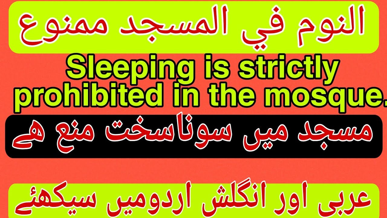 Learn English and Arabic via Urdu|Learn Arabic with English|Important English and Arabic sentences