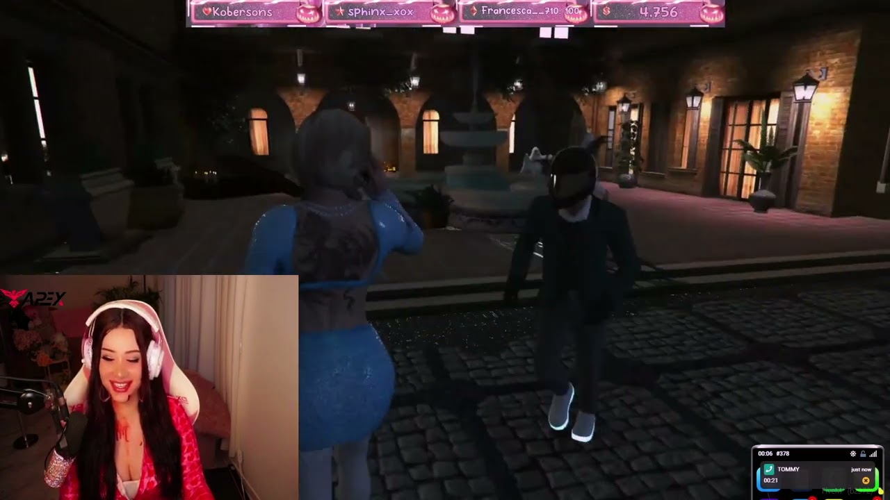 Tommy T Flirts With Carmella | GTA RP NoPixel 3.0
