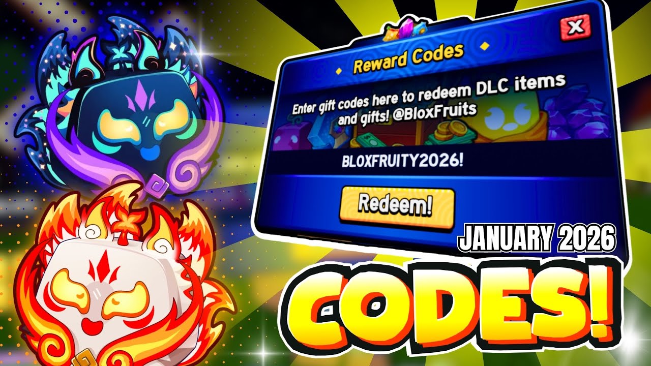 *NEW CODES!!* ALL WORKING CODES IN BLOX FRUITS *JANUARY 2026* | ROBLOX BLOX FRUITS