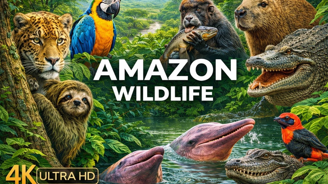 Wildlife of the Amazon Rainforest | 4K Nature Documentary