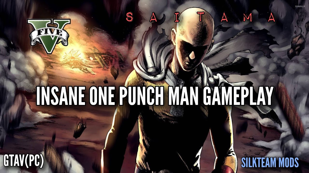 *NEW* GTA V One Punch Man Mod Game Play | ON PC