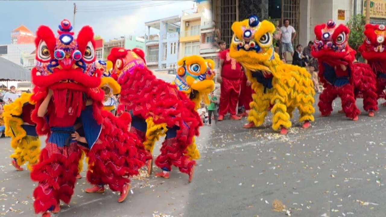 Múa Lân Cực Đỉnh ngoài đường phố / Múa Lân 2026 / Lion Dance Street