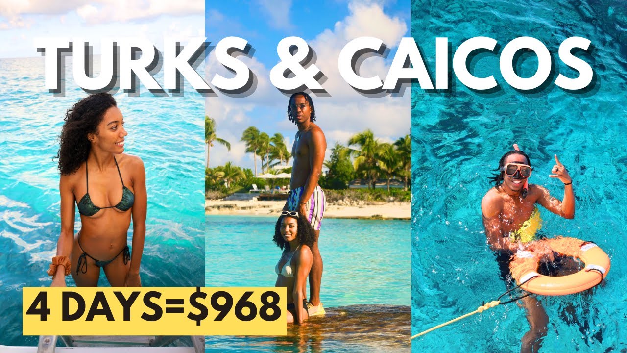 PRETTIEST Beaches We've Ever Seen: Turks and Caicos Vacation | Parasailing | Clear Kayaking