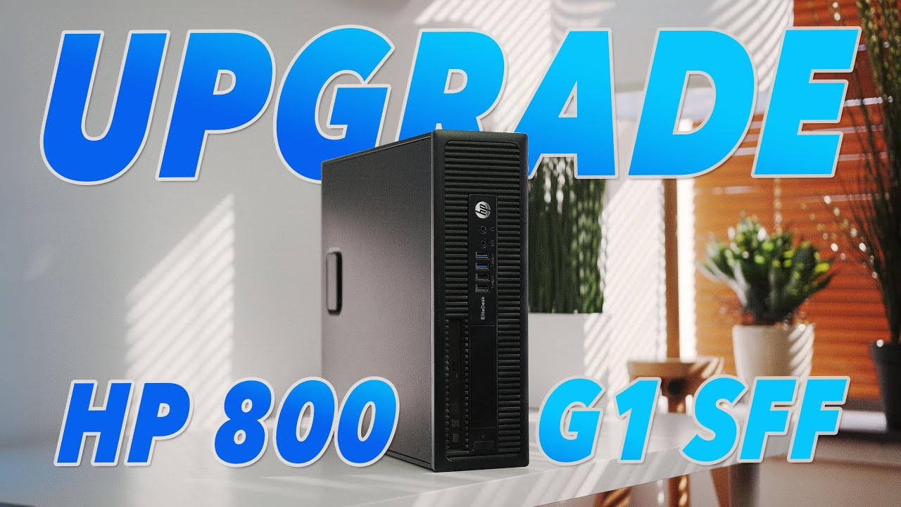 Hp Elitedesk 800 G1 Sff reacondicionado Upgrade Teardown Guide ✅