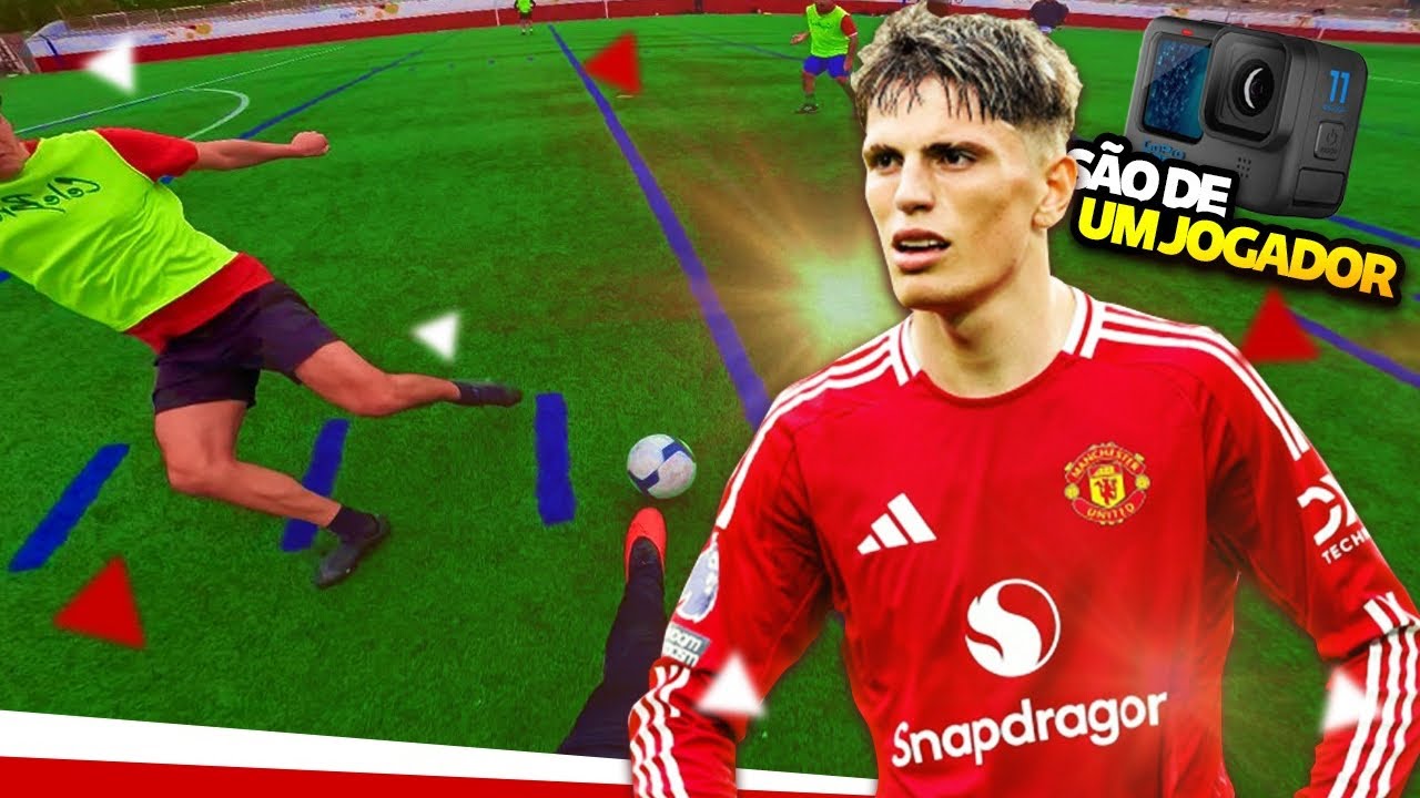 HUMILHEI O ADVERSÁRIO NA VISÃO DO GARNACHO, DO MANCHESTER UNITED!
