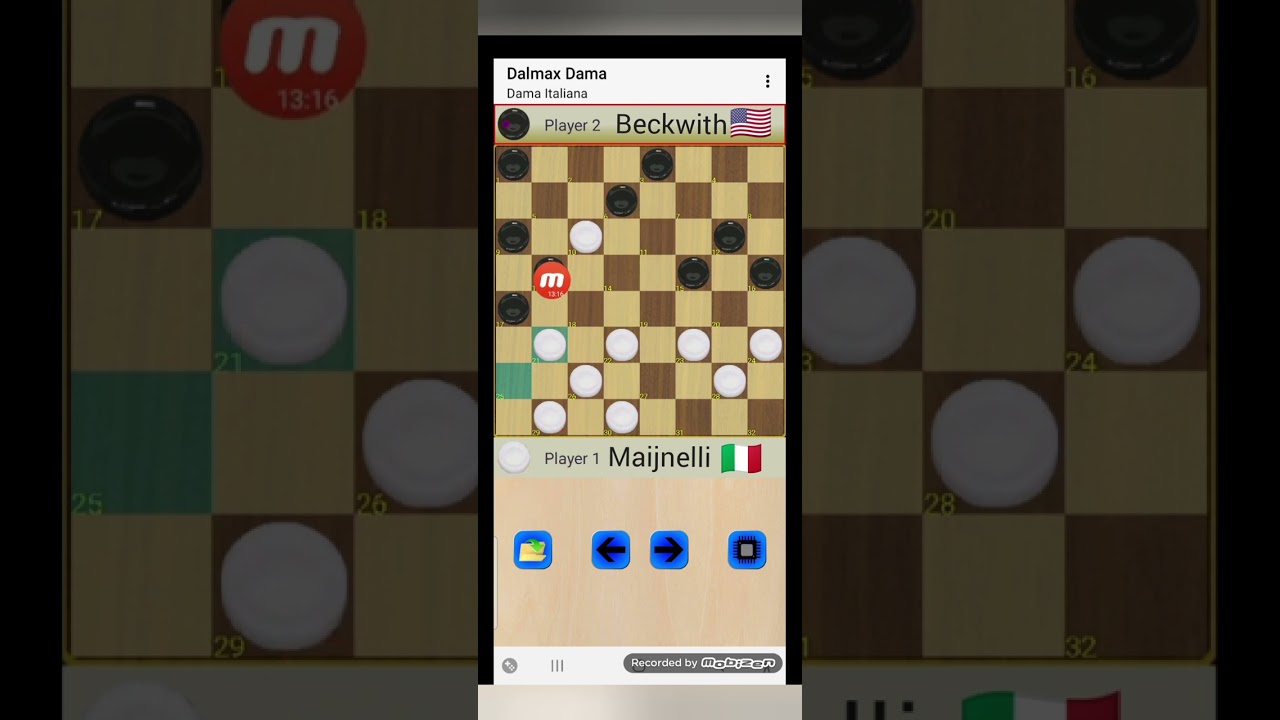DAMA ITA ( IL MONDIALE ) MAIJNELLI VS BECKWITH 8 TURNO ( SEMPLICE MA EFFICACE )