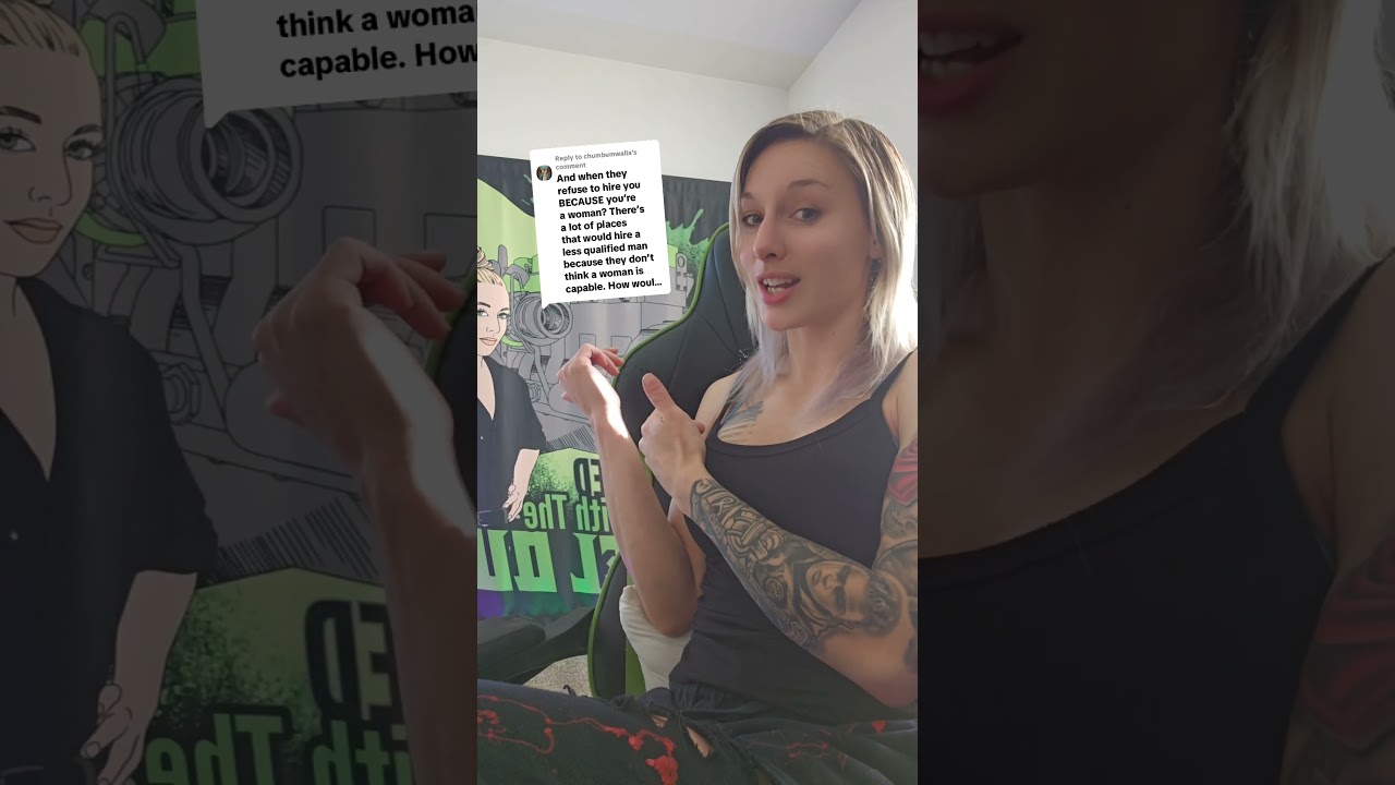 What would I do when faced with the rarity of negative sexism in the mechanic industry?