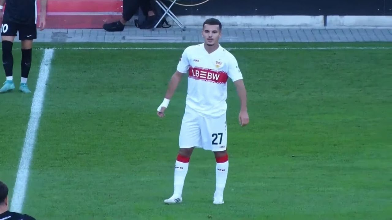 Badredine Bouanani - Debut for Stuttgart - 03/09/2025