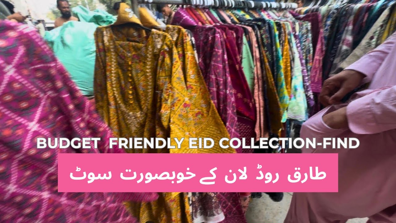 Amazing And Affordable Lawn Dresses  For Eid 🤩| Tariq road Karachi