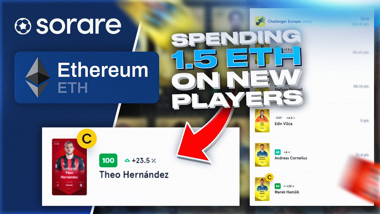 I Bought 1,5 ETHEREUM And Built INCREDIBLE TEAMS For Rewards! - Sorare