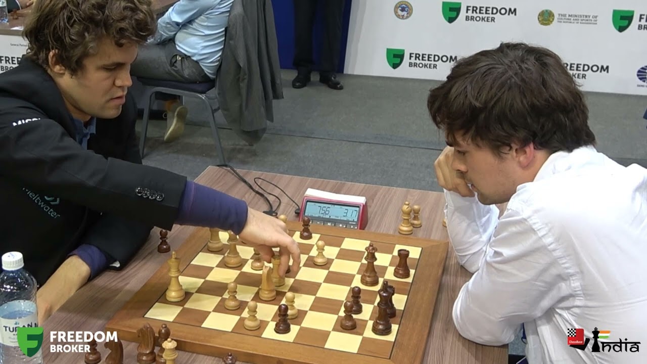 Magnus Carlsen's second Jorden van Foreest too strong for him? | World Rapid 2022