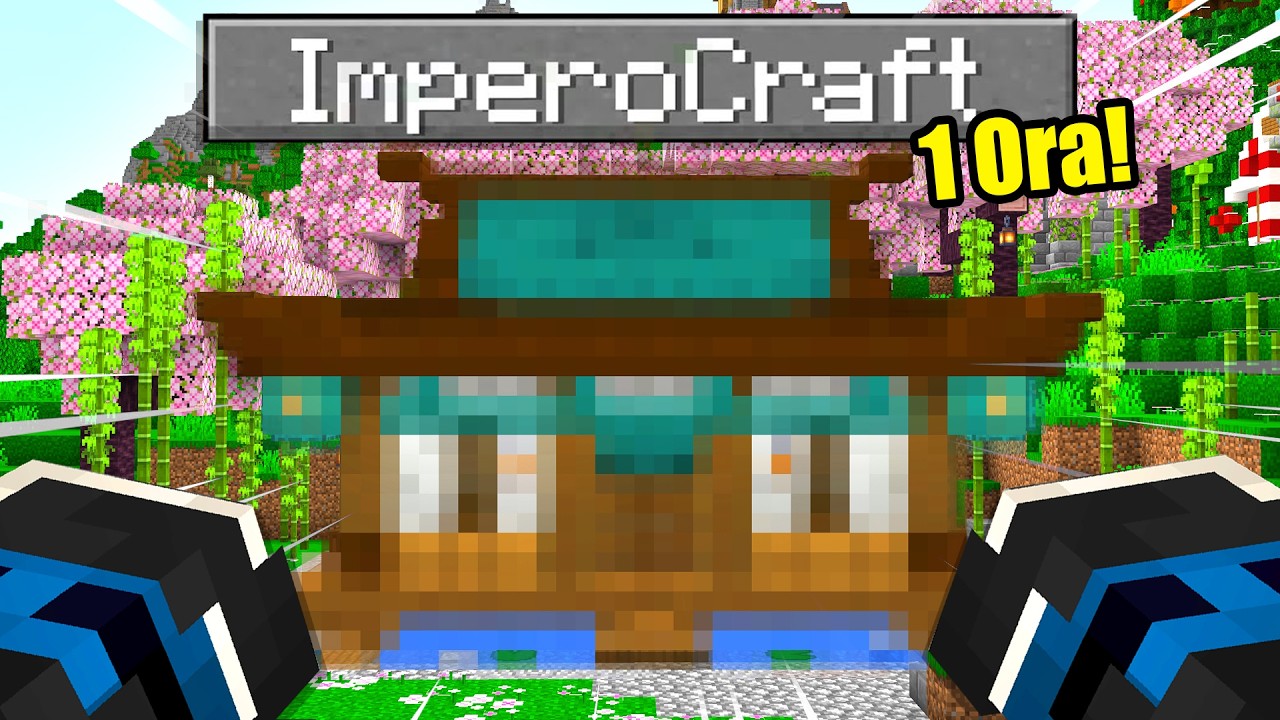 COSTRUISCO PER 1 ORA NEL MIO MONDO - ImperoCraft Ep. 248