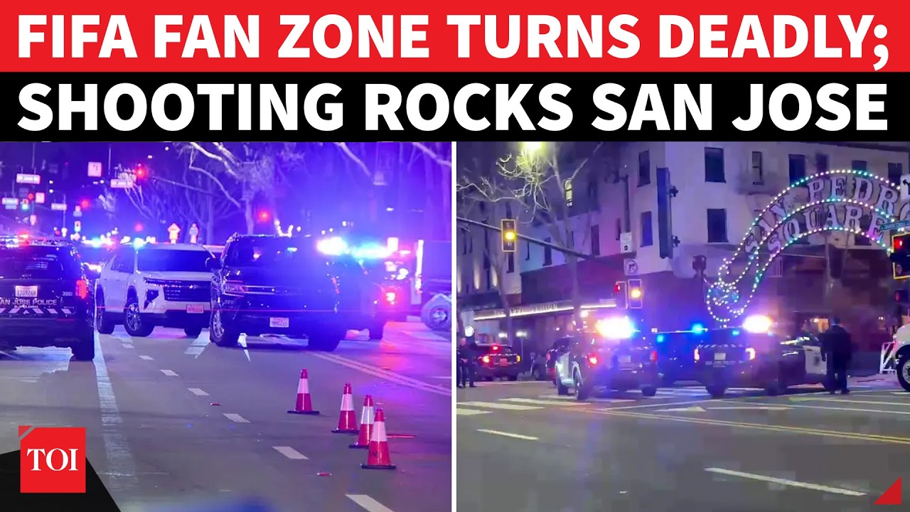 FIFA WC: Major Shooting Attack Near California World Cup Fan Zone In Downtown San Jose, 1 Killed