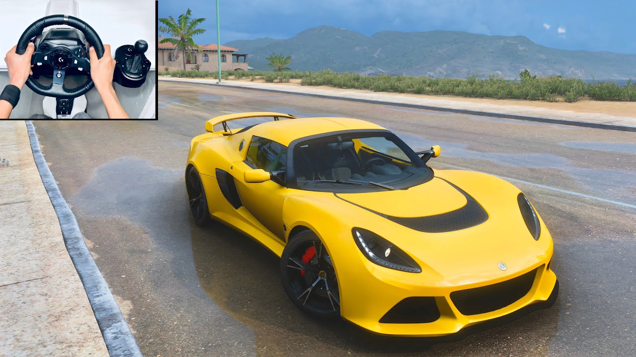 LOTUS EXIGE S - FORZA HORIZON 5 | LOGITECH G920 GAMEPLAY | Can This Car Hit 200 MPH?
