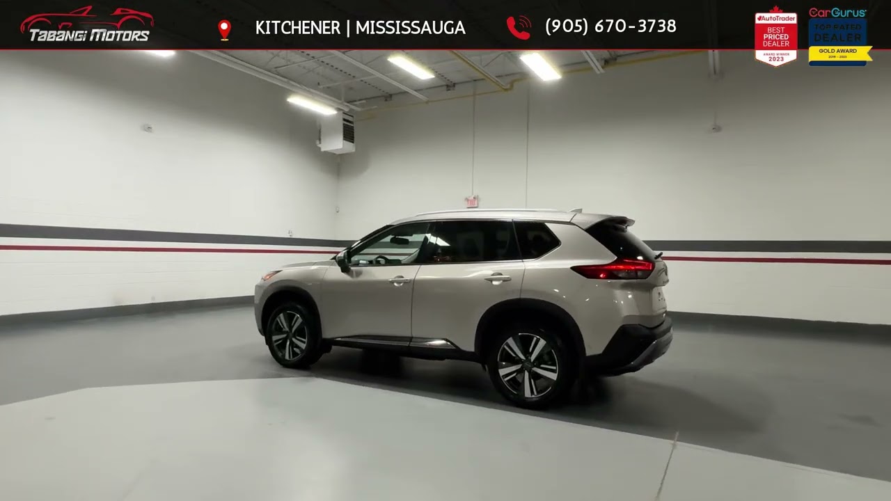 2023 Nissan Rogue Silver  19873 KMs, Stock- 19115