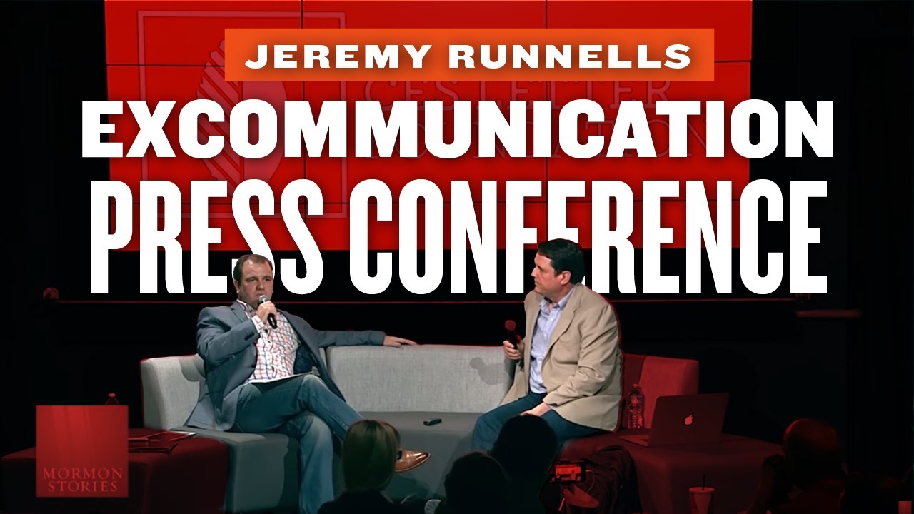 Jeremy Runnells, CES Letter Author, Excommunication Press Conference - Mormon Stories 621