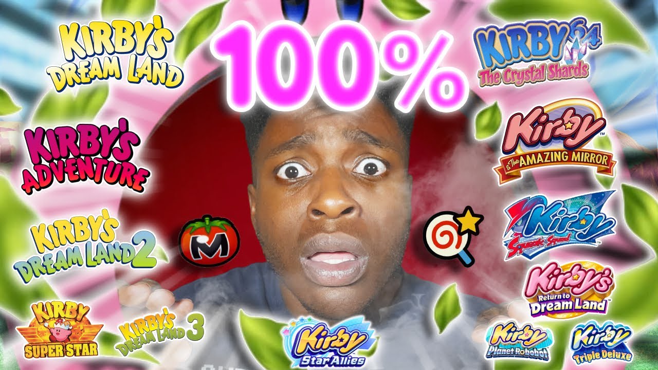 I 100% Every Mainline 2D Kirby Game