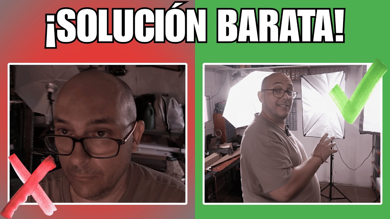 Kit de Iluminaci&oacute;n LED Barato para YouTube &iexcl;Configuraci&oacute;n Profesional sin Arruinarte!. Electronic-On