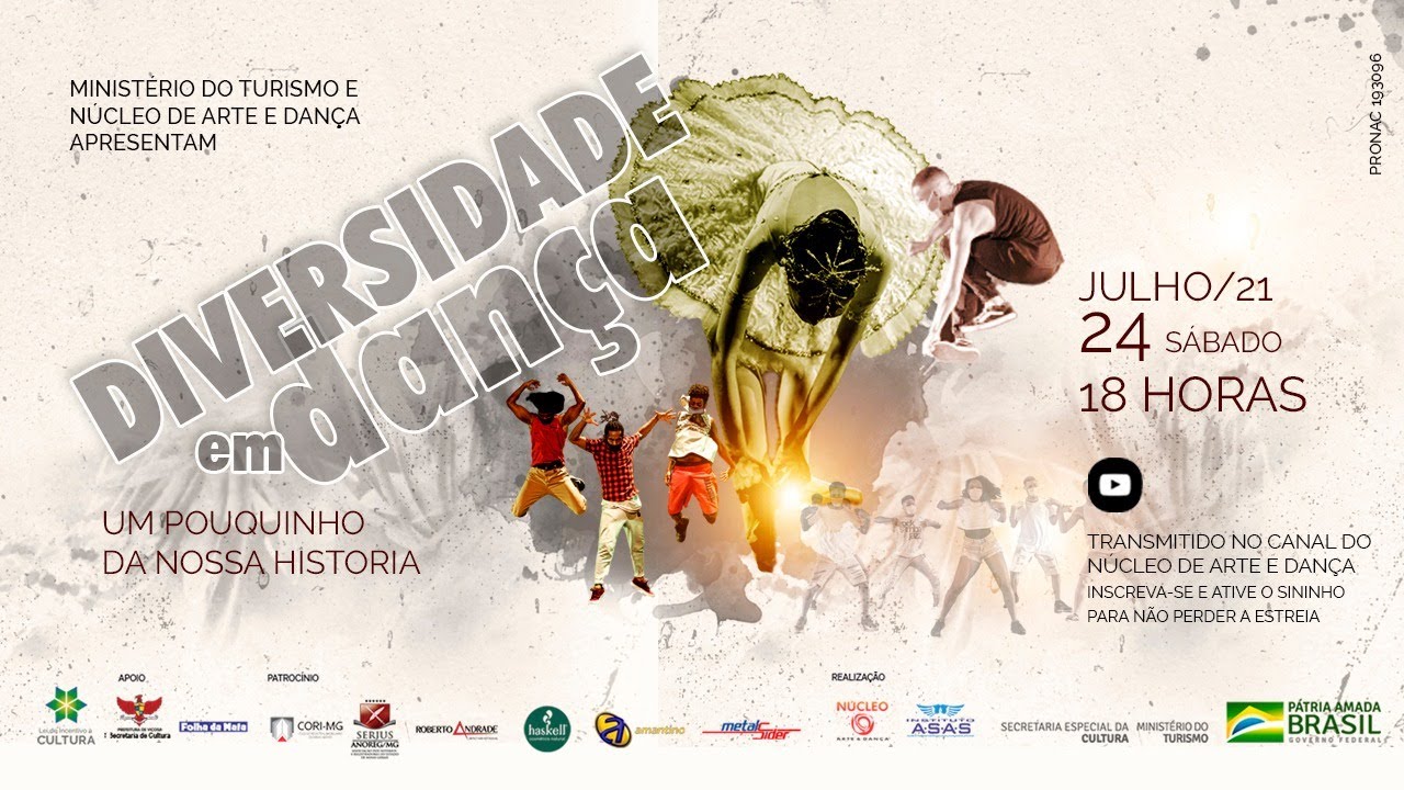 MOSTRA DIVERSIDADE EM DANÇA - UM POUQUINHO DA NOSSA HISTÓRIA