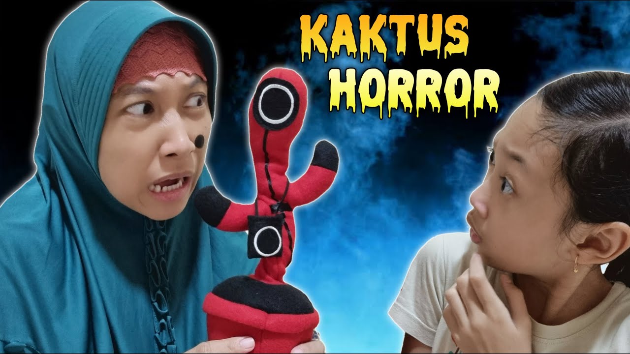 Kaktus Horror Kok Bisa Ngomong - Mbak Kunyit Ketakutan Aqilla Kaget 😄 Drama Parodi Aqilla's Diary
