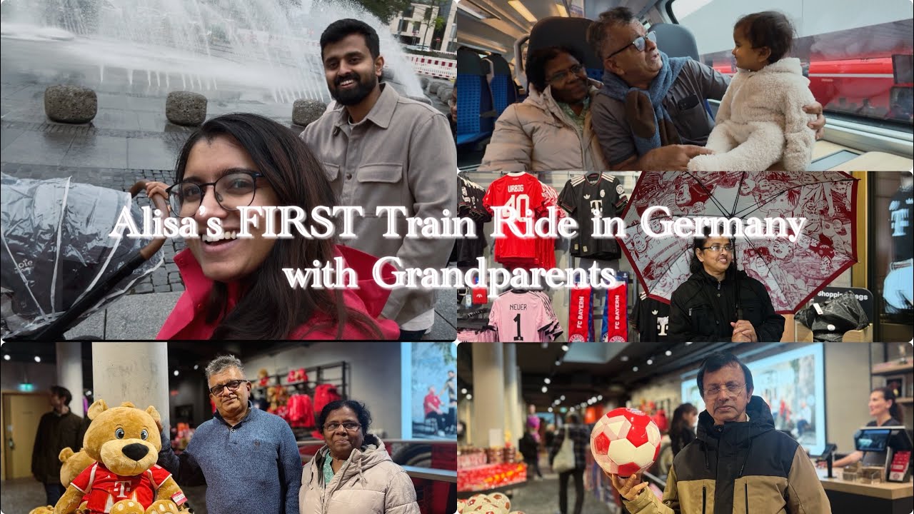 Baby’s First Train Ride 🚂 | Cute Family Vlog