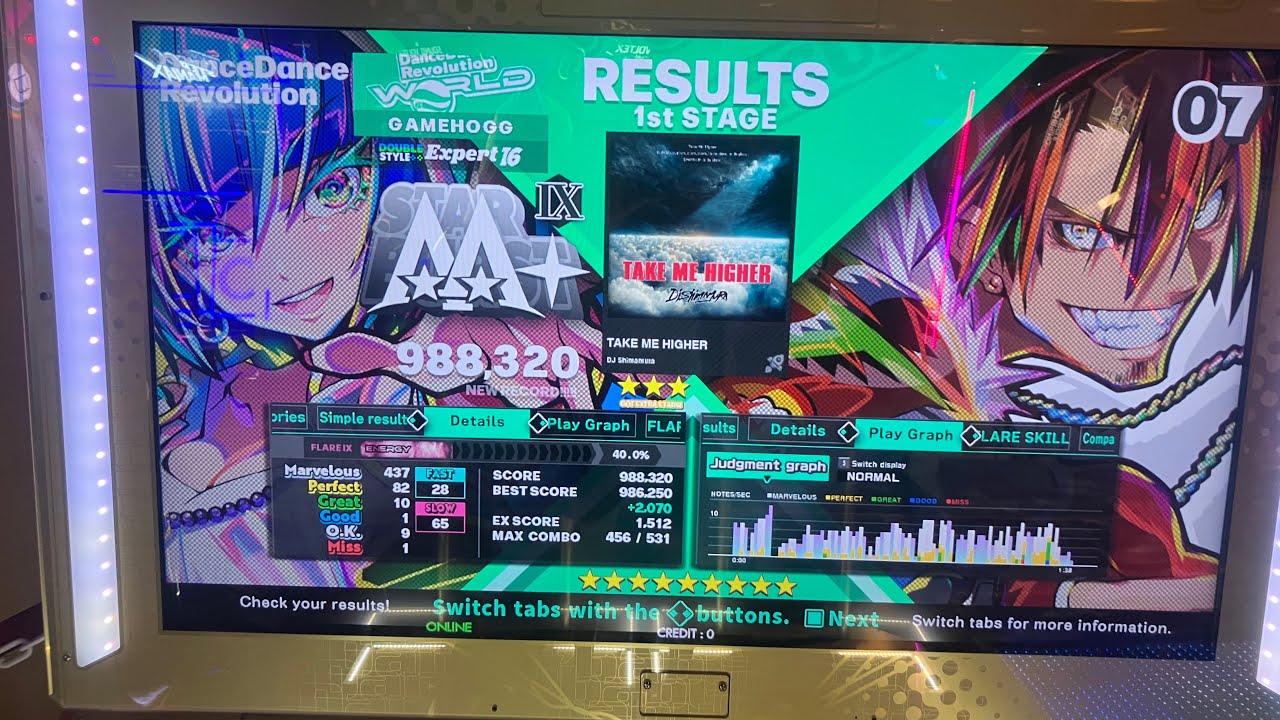 DDR World TAKE ME HIGHER EDP 988k