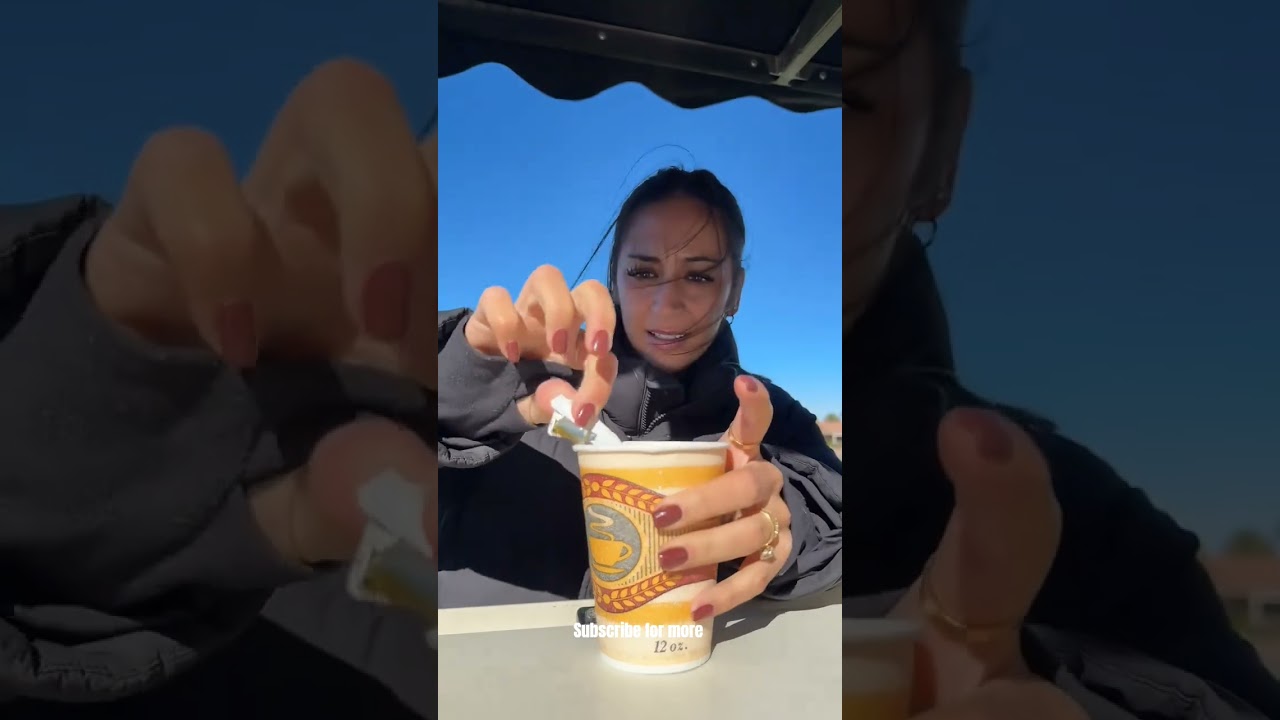 A drink that will definitely warm you up🍯 