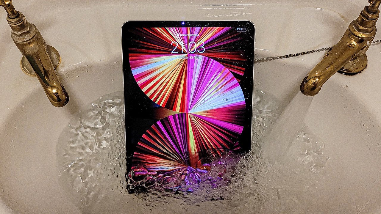 iPad Pro M1 2021 - Water Test